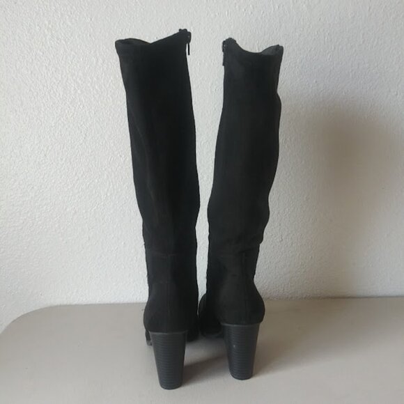 Style & Co. Addyyf women's size 7 black heeled boots - Picture 3 of 16